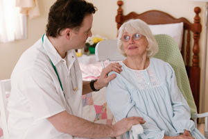 Bill providing care to a resident